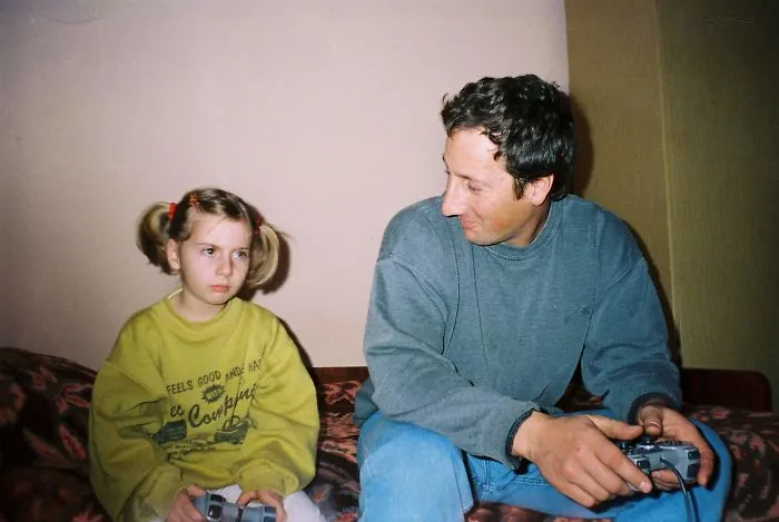 Mi padre dándome una paliza en la PS1