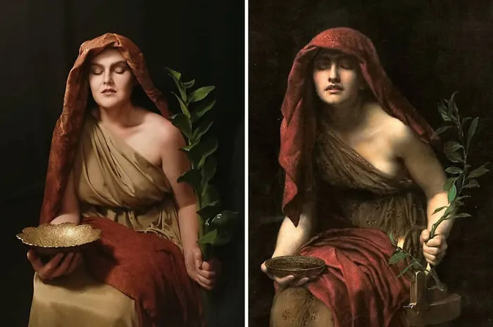 John Collier "Sacerdotisa De Delfi" (1891)