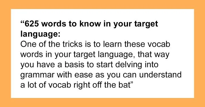 "625 Words To Know In Your Target Language": Clever Language Learning Hack Goes Viral