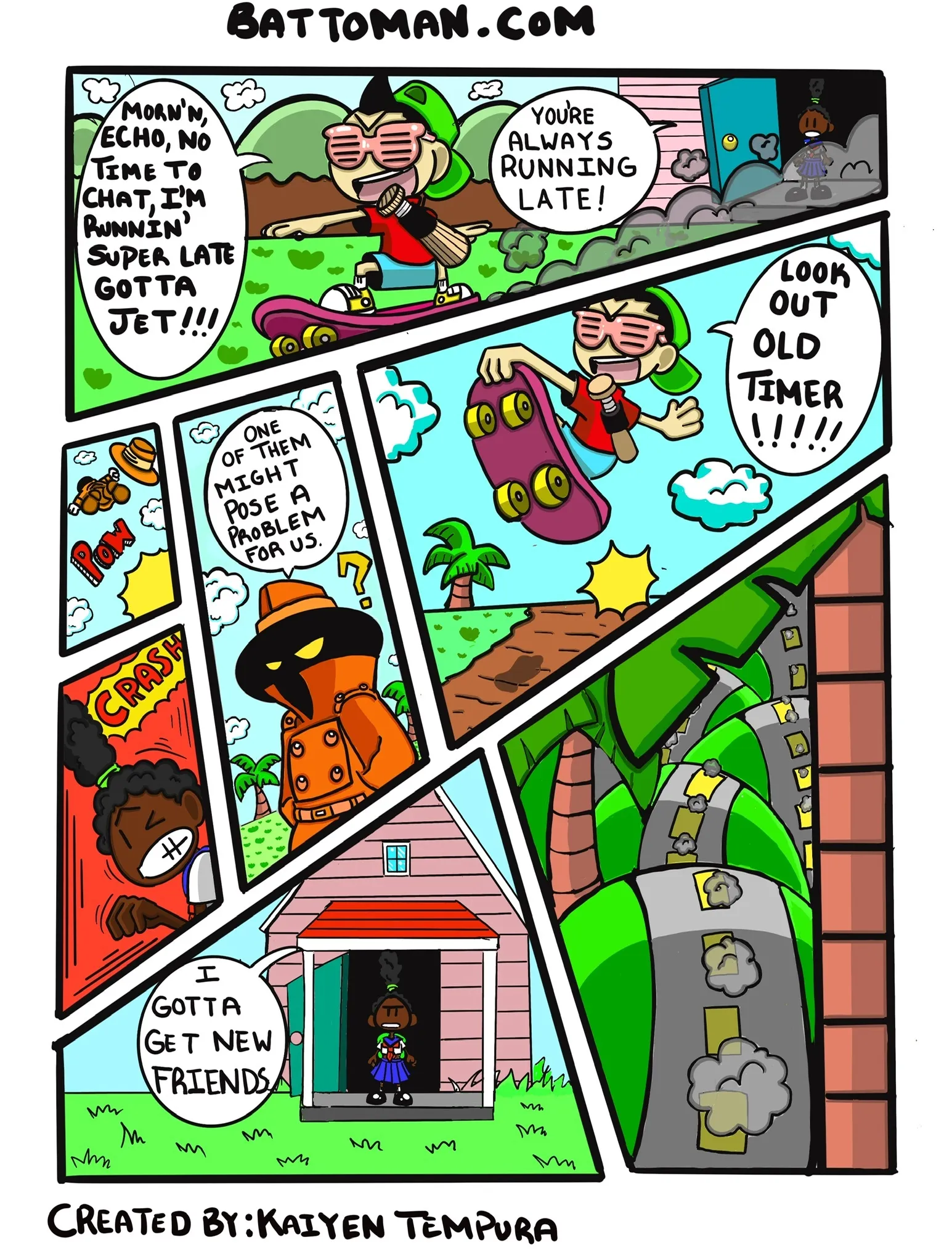 Battoman Issue 1 Part Two Is Here!