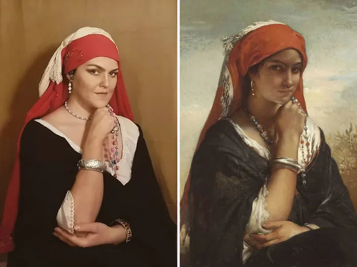 Jean-Francois Portaels "El Collar" (~1850)