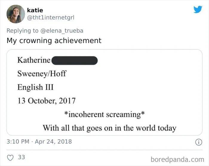 32 Times Students Didn't Proofread Their Work And Left In The Funniest Mistakes