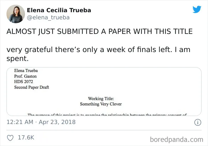 32 Times Students Didn't Proofread Their Work And Left In The Funniest Mistakes
