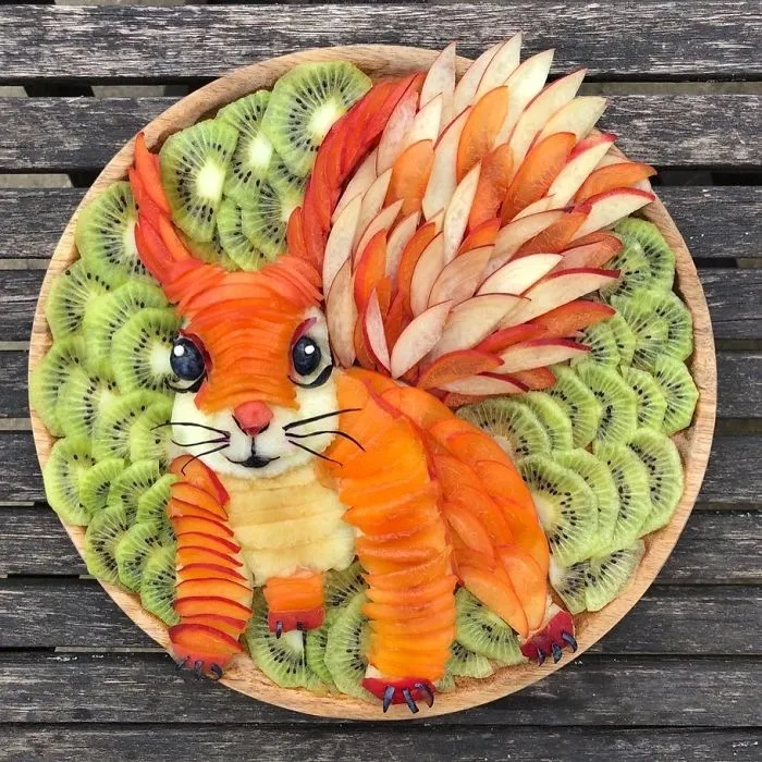 I Turn Food Into Art To Make My Sons Eat More Fruit And Veggies (70 Pics)