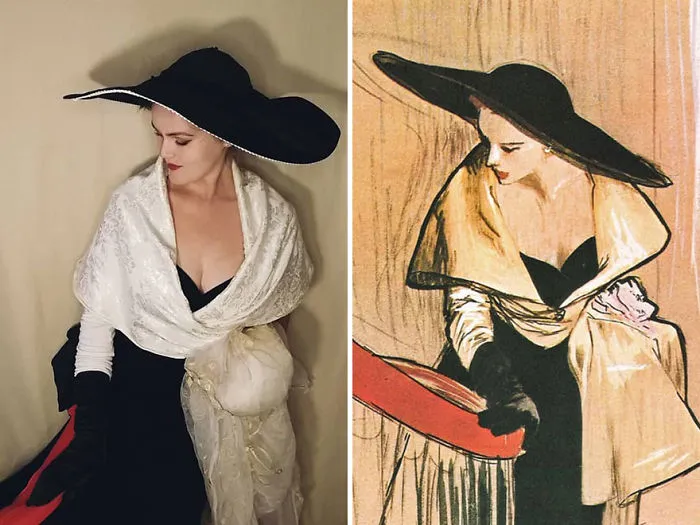 René Gruau "Ilustración Para Dior" (~1950)