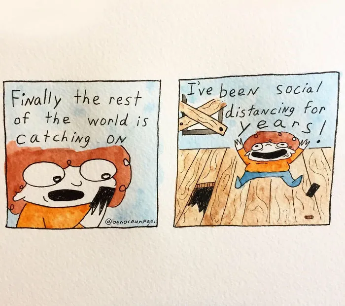 Here Are My 46 Silly Watercolor Comics About My Daily Struggles