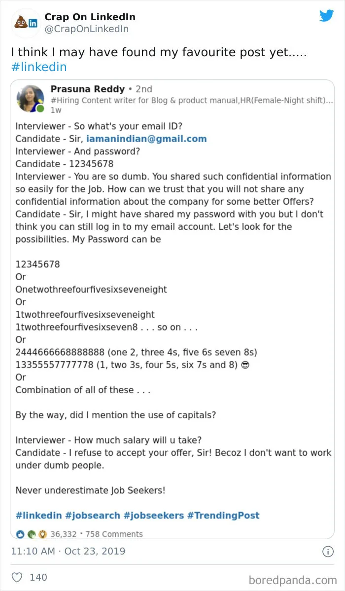 This Twitter Account Is Dedicated To Showcasing All The 'Crap On LinkedIn' And Here's 40 Of The Best Finds