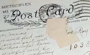 Michigan Resident Receives A Postcard That Was Sent 100 Years Ago