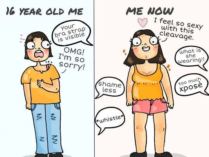 Hilariously Relatable Struggles Every Girl Has To Deal With In 45 Comics By Yellow Pencil