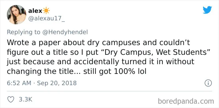 32 Times Students Didn't Proofread Their Work And Left In The Funniest Mistakes