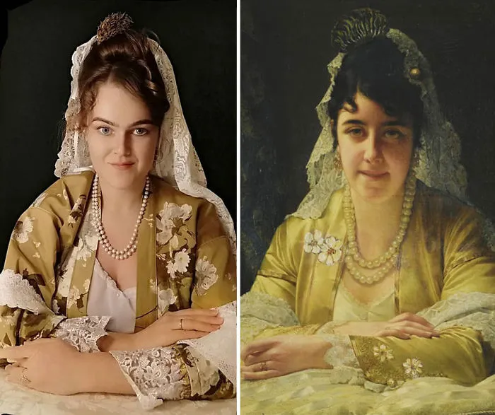 Jan Frederik Pieter Portielje "Belleza Española" (1880)