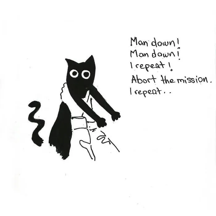Artist Created These 33 Comics To Show His Cat's Life In Quarantine