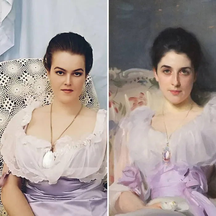 John Singer Sargent "Dama Agnew De Lochnaw" (1892)