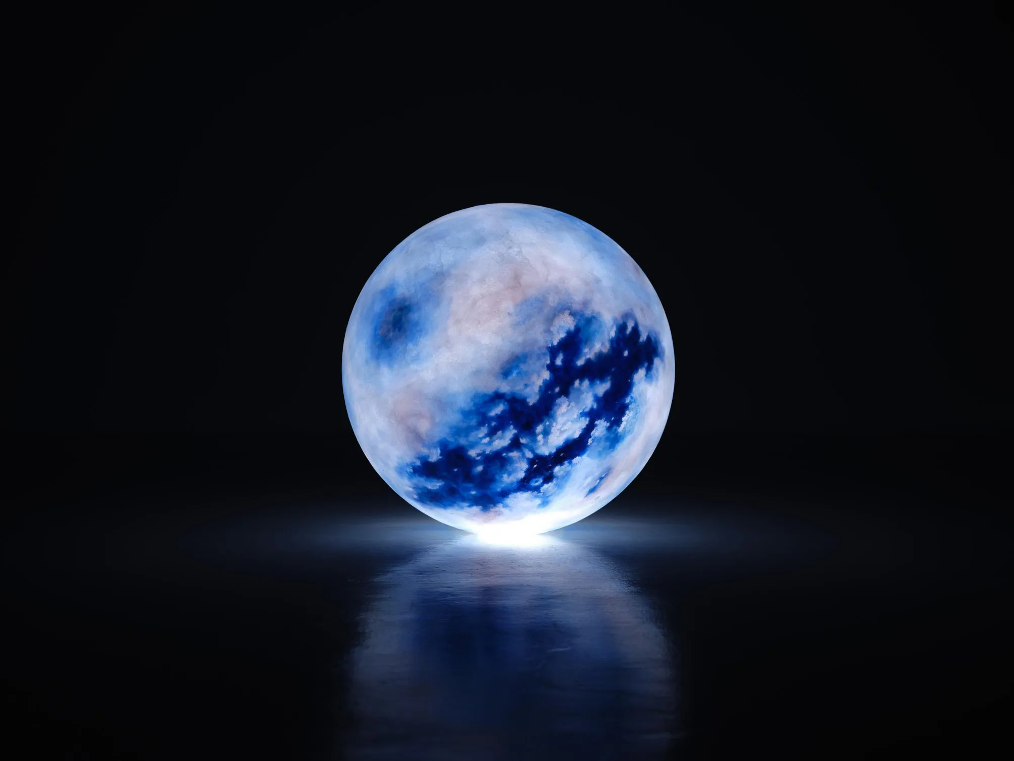 Handcrafted Planet - Moon Titan