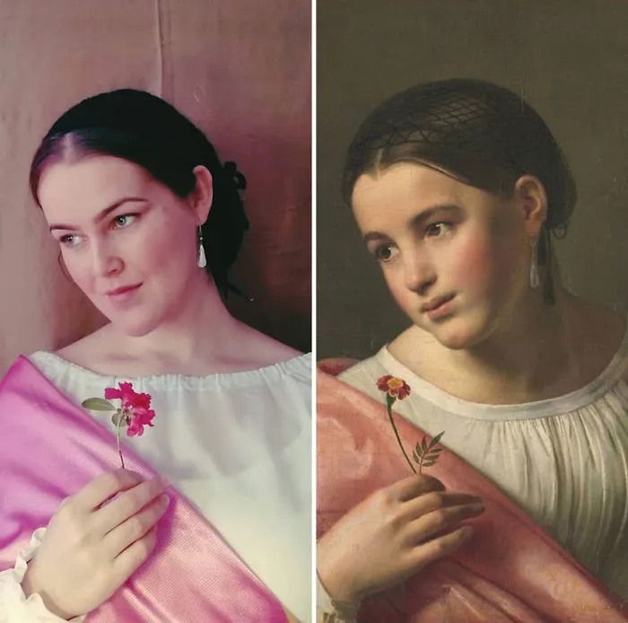 Orest Adamovich Kiprensky "Pobre Lisa" (1827)