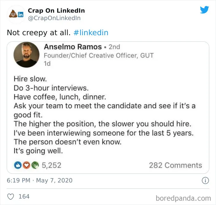 This Twitter Account Is Dedicated To Showcasing All The 'Crap On LinkedIn' And Here's 40 Of The Best Finds