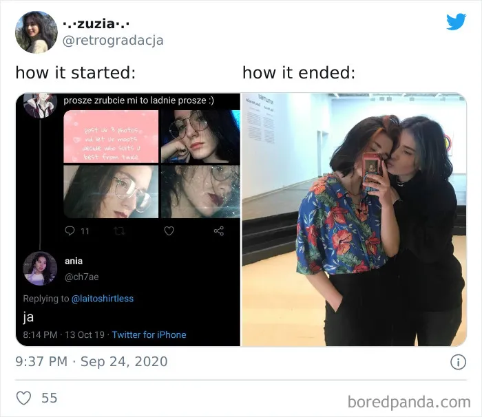 Couples Are Sharing ‘How It Started’ Vs. ‘How It Ended’ In 46 Wholesome Posts