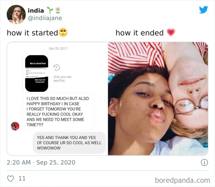 Couples Are Sharing ‘How It Started’ Vs. ‘How It Ended’ In 46 Wholesome Posts