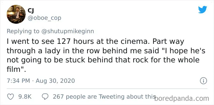 30 People Share The Dumbest Or Most Bizarre Things Overheard While In A Movie Theater