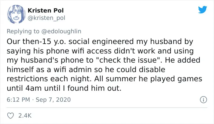 30 Moments When Parents On Twitter Realized Their Kids Were Criminal Masterminds