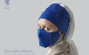A Girl With A Pearl Mask