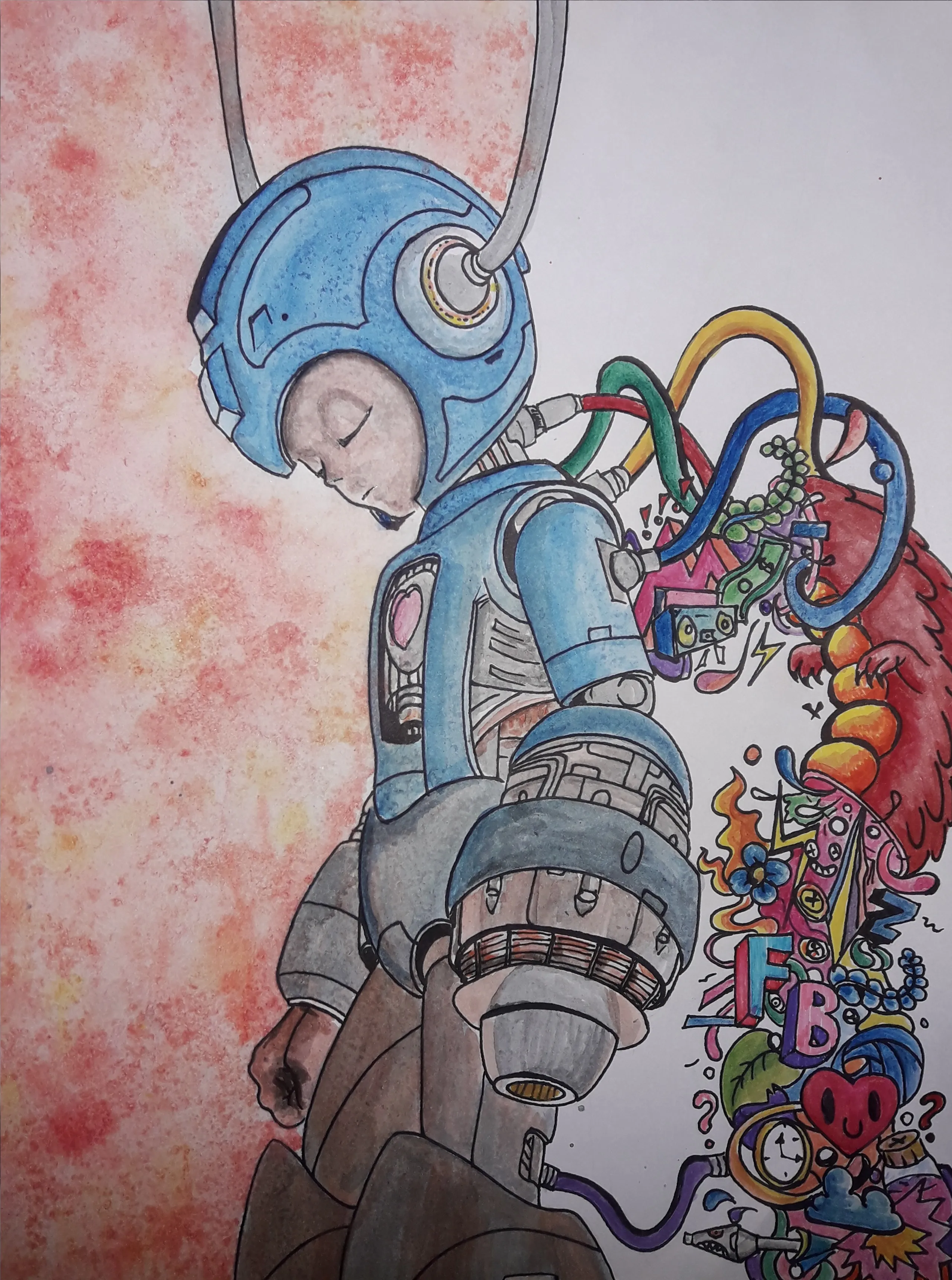 Doodle Mega Man