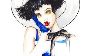 Top Model Lindsey Wixson From Artist Tina Dido
