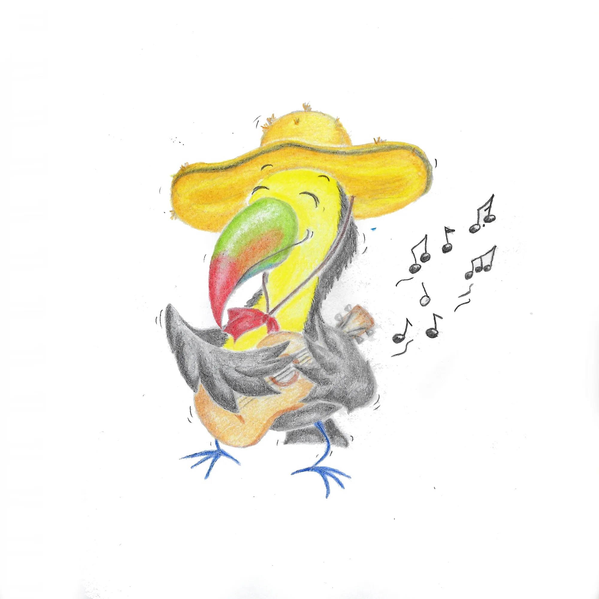 I Challenged Myself To Draw Funny Animal Cartoons With A Summer Vibe And Here Is The Result...