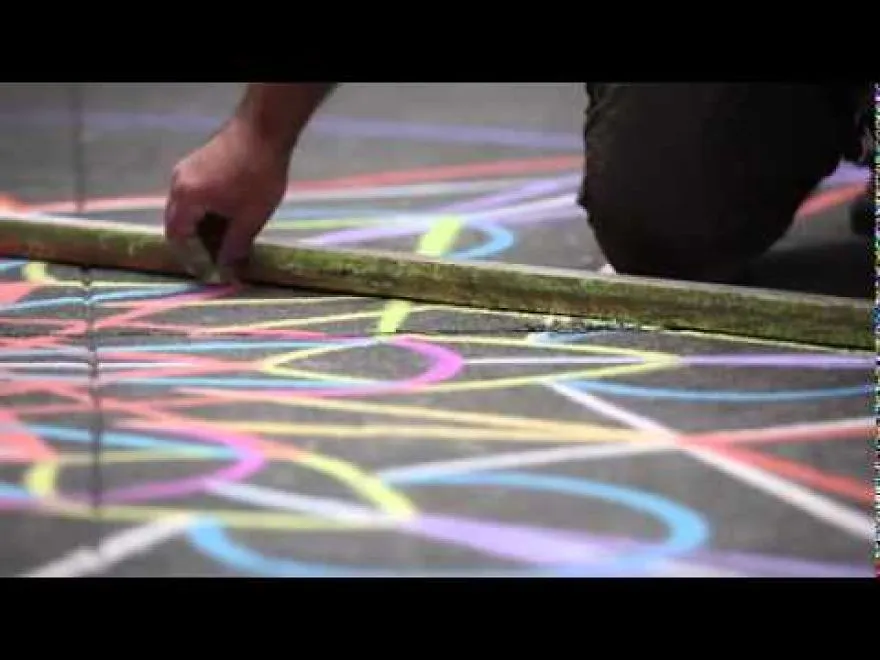 I Create Geometrical Mandalas With Chalk On The Sidewalks Of San Francisco