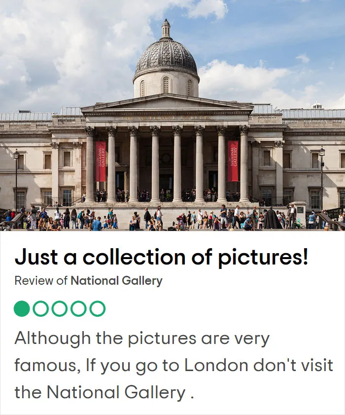 25 Hilariously Negative Reviews On Tripadvisor About Popular UK Tourist Attractions