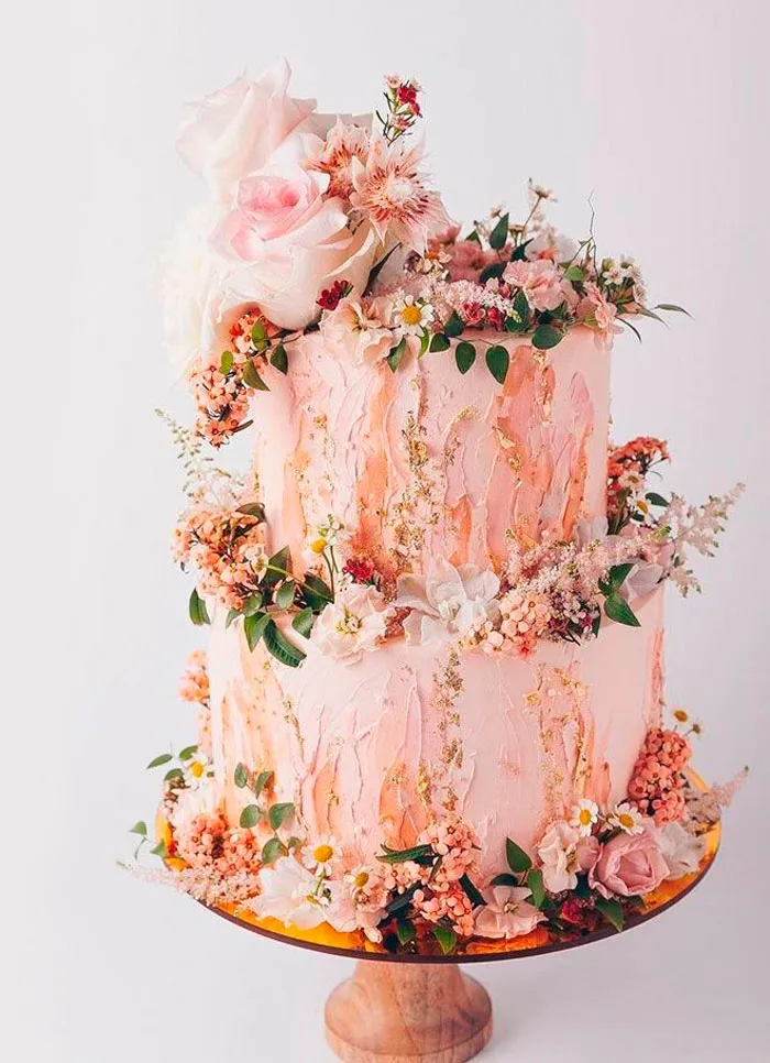Tarta floral