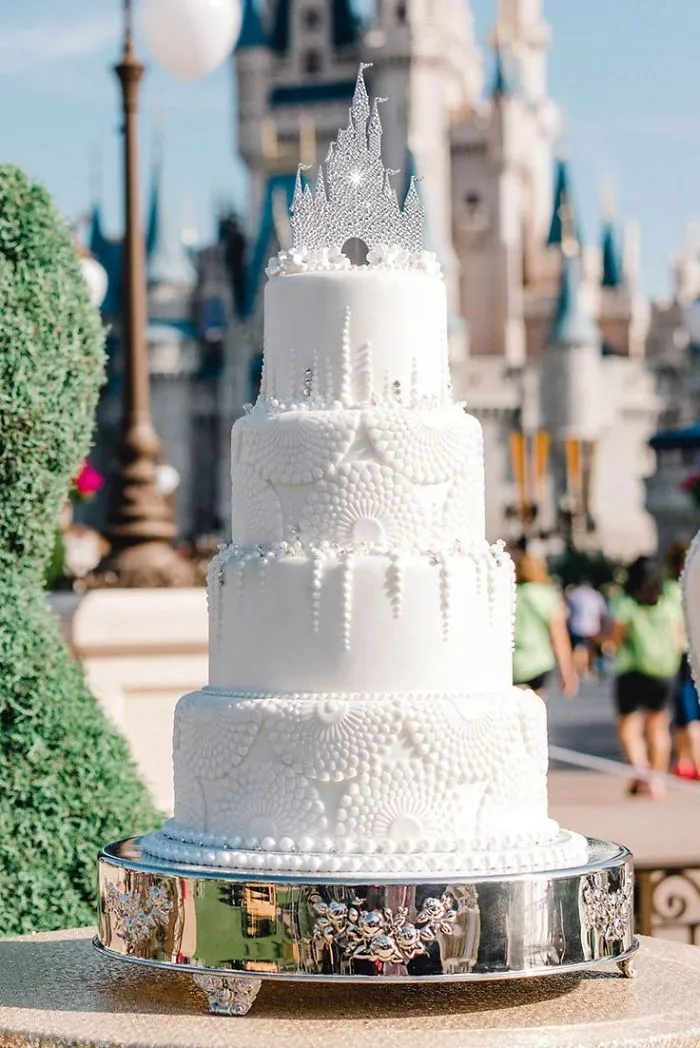 Tarta con un palacio