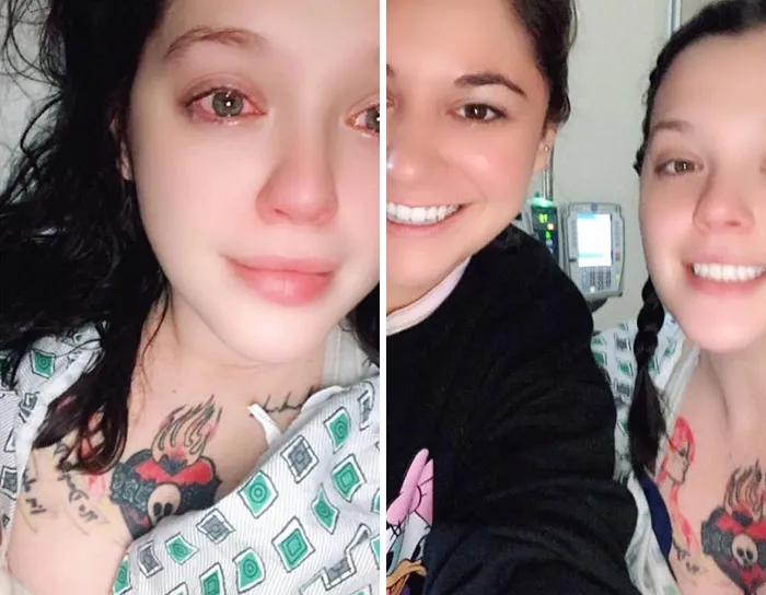 Esta total desconocida vino a trenzarme el cabello al hospital luego de que pidiera ayuda en un grupo de belleza de Facebook 