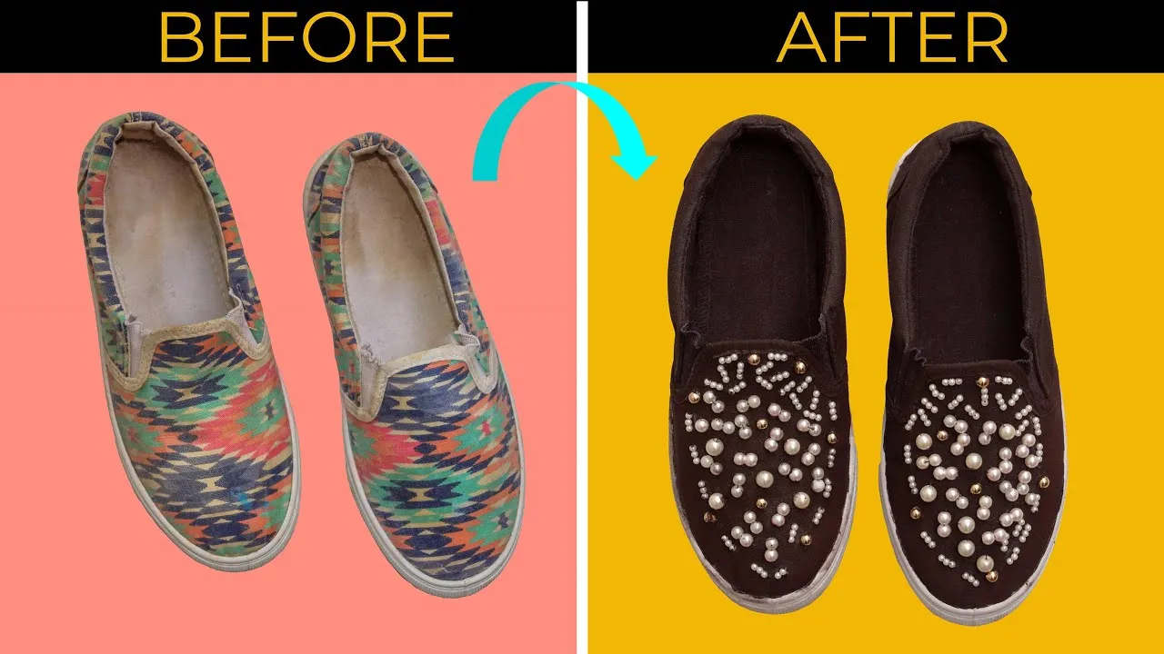 DIY Convert Old Shoes To New Shoes