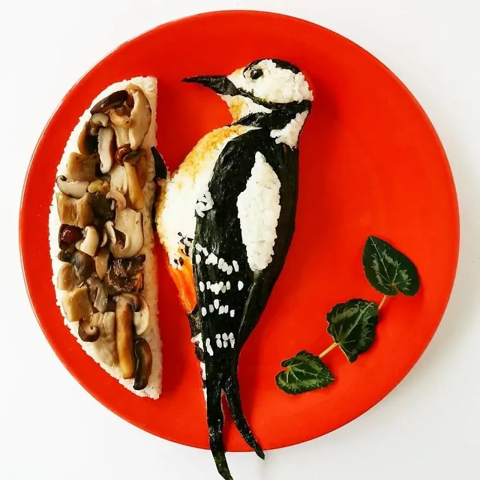 Kids Encourage Their Mom To Post Her Food Art On The Internet, And She Goes Viral (30 Pics)