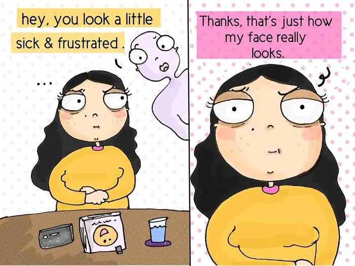 Hilariously Relatable Struggles Every Girl Has To Deal With In 45 Comics By Yellow Pencil