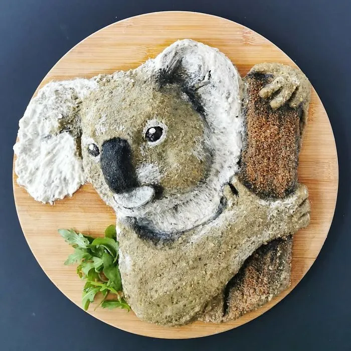 Kids Encourage Their Mom To Post Her Food Art On The Internet, And She Goes Viral (30 Pics)