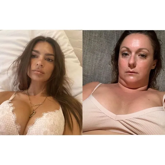 Woman Continues To Hilariously Recreate Celebrity Instagram Photos, And The Result Is Better Than The Original (New Pics)