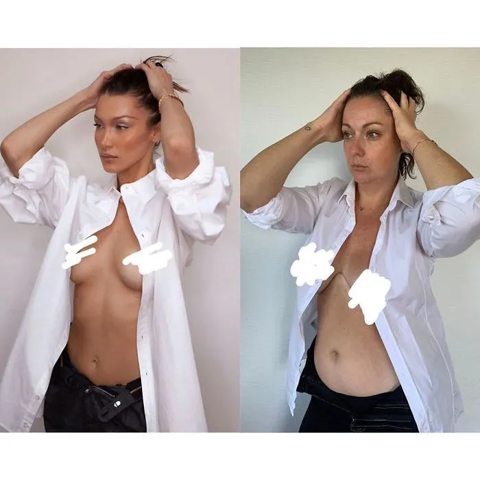 Woman Continues To Hilariously Recreate Celebrity Instagram Photos, And The Result Is Better Than The Original (New Pics)
