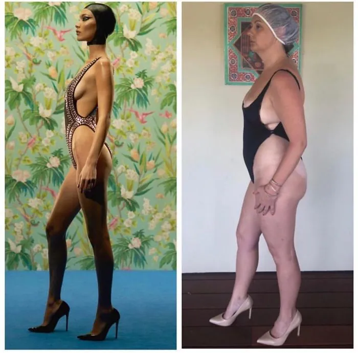 Woman Continues To Hilariously Recreate Celebrity Instagram Photos, And The Result Is Better Than The Original (New Pics)