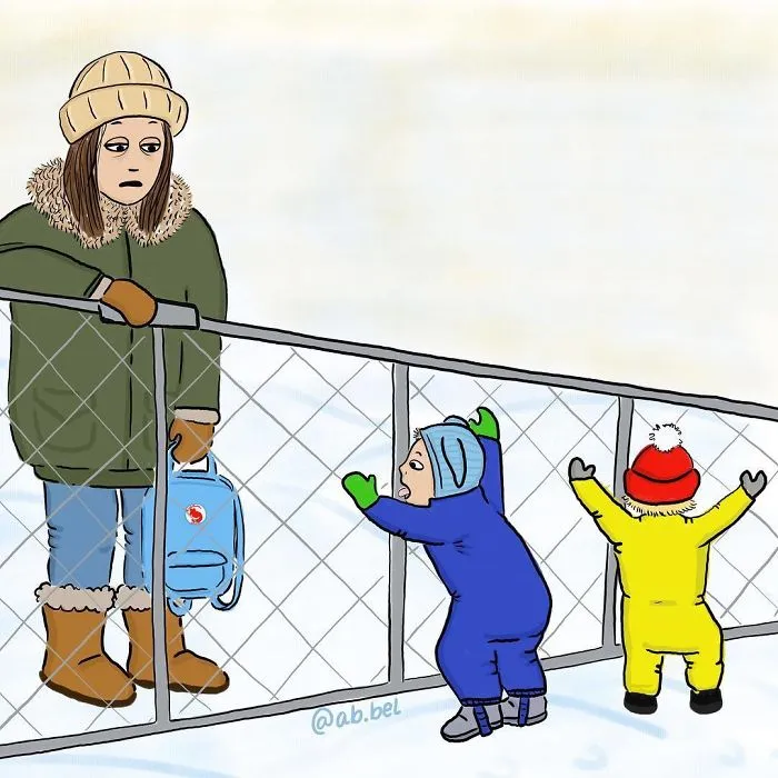 Esta madre noruega muestra la auténtica maternidad sin censuras con 30 ilustraciones