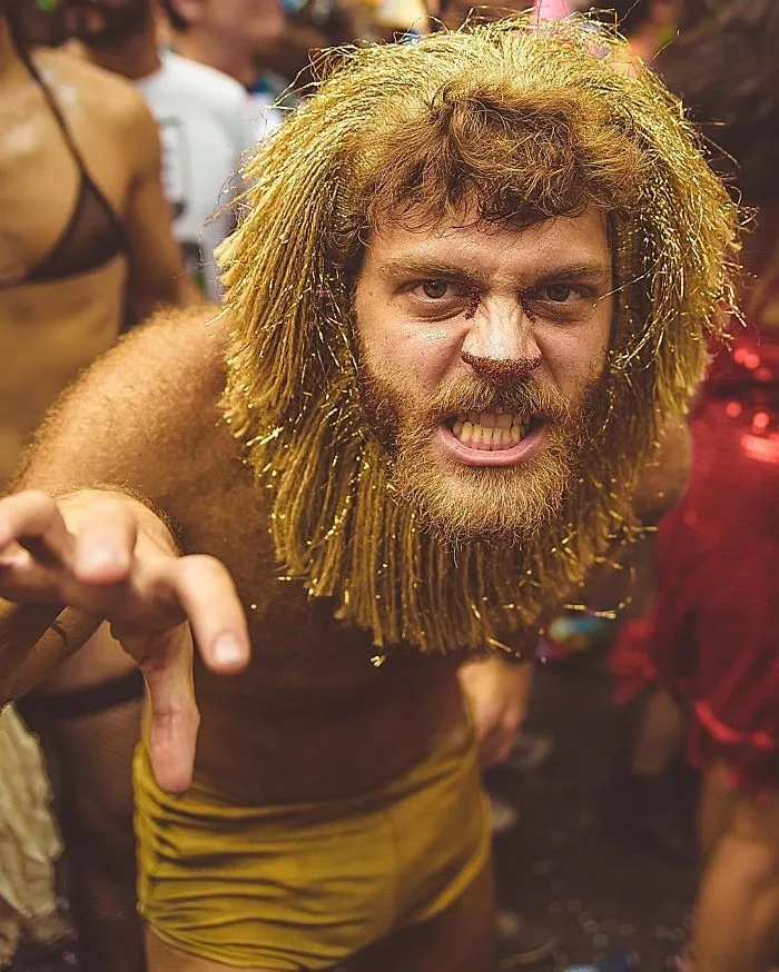 My 59 Photos Of People With The Most Creative Costumes And Makeup Spotted At Rio Carnival