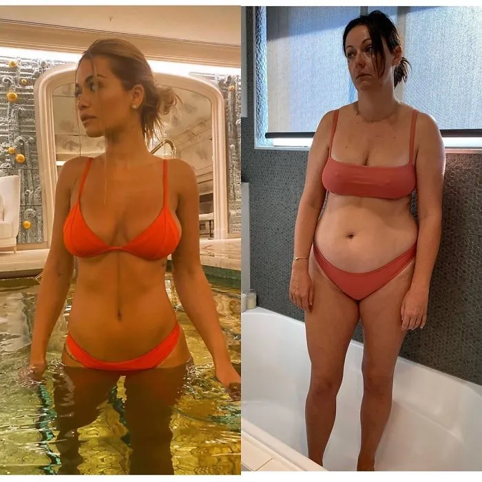 Woman Continues To Hilariously Recreate Celebrity Instagram Photos, And The Result Is Better Than The Original (New Pics)
