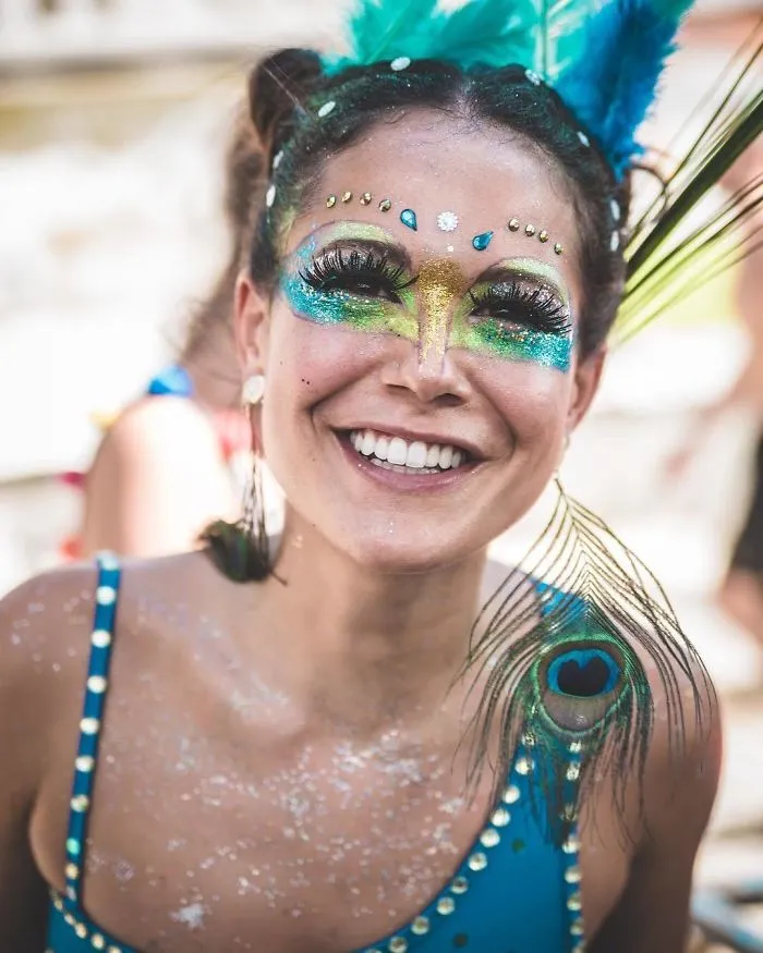 My 59 Photos Of People With The Most Creative Costumes And Makeup Spotted At Rio Carnival