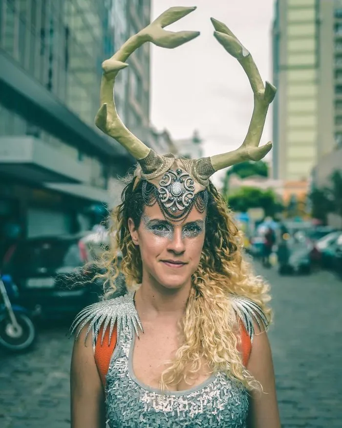 My 59 Photos Of People With The Most Creative Costumes And Makeup Spotted At Rio Carnival