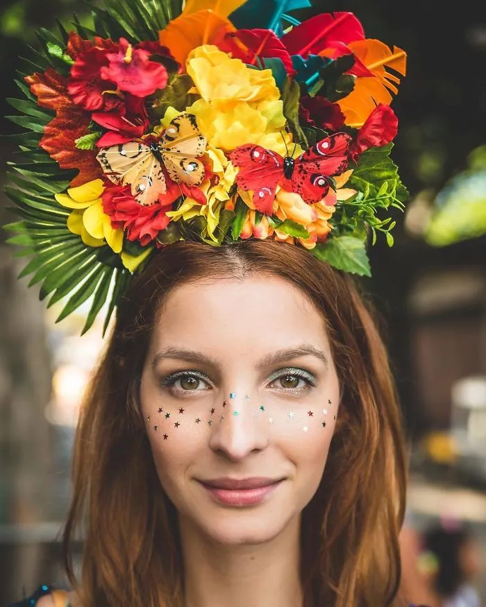 My 59 Photos Of People With The Most Creative Costumes And Makeup Spotted At Rio Carnival