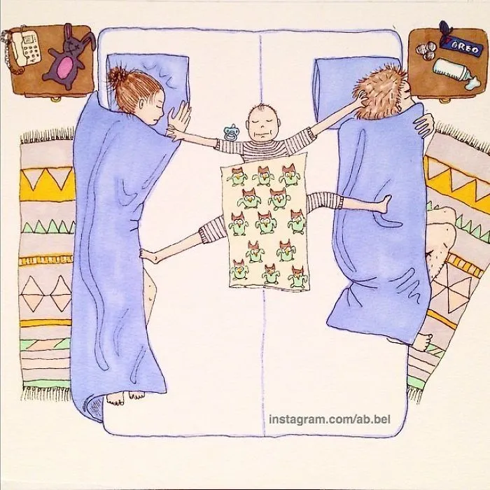 Norwegian Mom Doesn't Censor What Motherhood Really Looks Like In Her 30 Illustrations