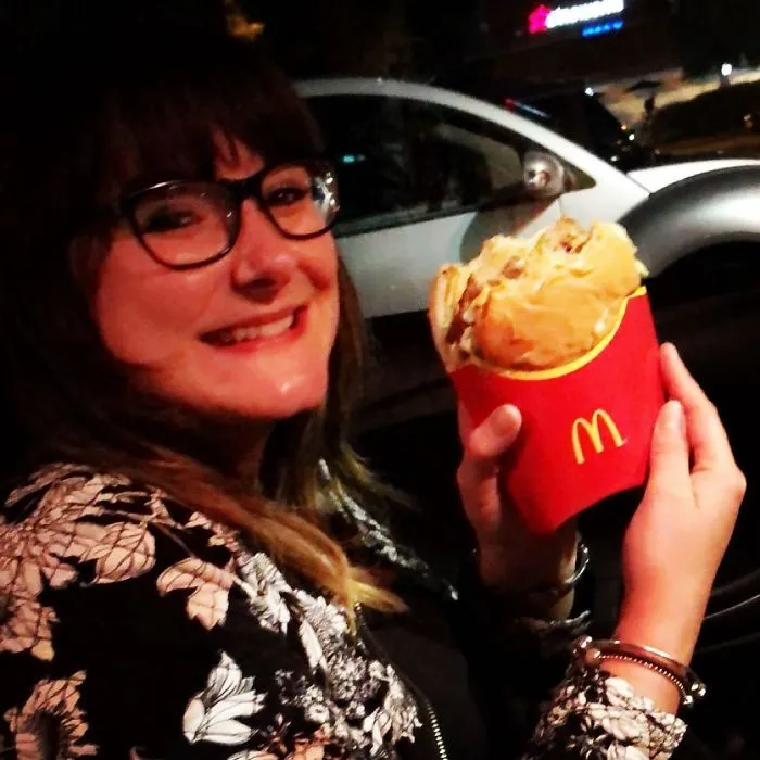 Eating A Big Mac (Or Any Burger, Really) Inside Of A Fries Container Ensures That Any Slippage Will Be Successfully Caught