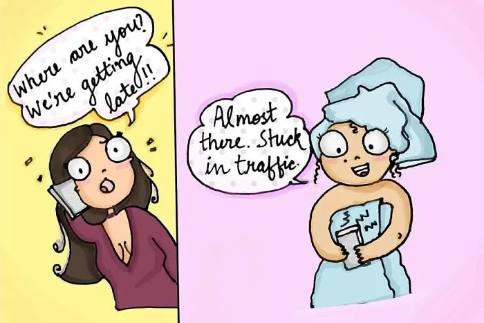 Hilariously Relatable Struggles Every Girl Has To Deal With In 45 Comics By Yellow Pencil