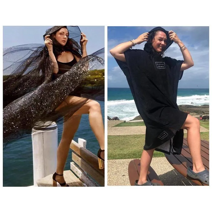 Woman Continues To Hilariously Recreate Celebrity Instagram Photos, And The Result Is Better Than The Original (New Pics)